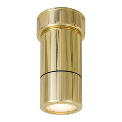 ENNIS BRASS CEILING LIGHT IP44 / IP65 - Flush Ceiling Lights