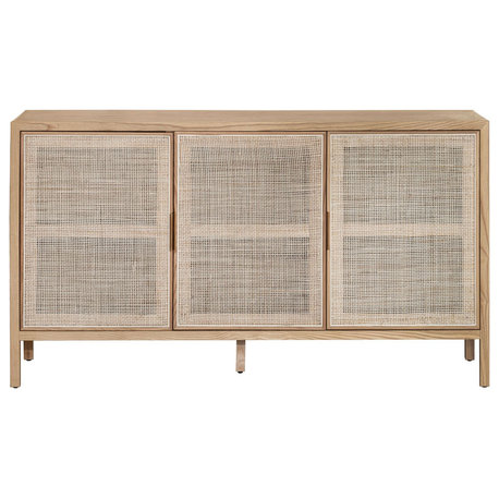 Farmhouse 3 Door Sideboard - Natural