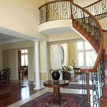 Foyer Spiral Stairs