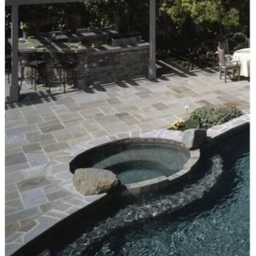 PENNSYLVANIA BLUESTONE 1-1.5" THICK PAVER 12" X 12"