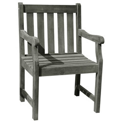 Transitional Outdoor Dining Chairs by clickhere2shop