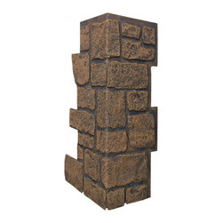 156-FIELDSTONE CORNER 11" W &times; 30 &frac12;" H - Wall Panels
