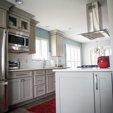 Clean lines with a touch of contemporary.