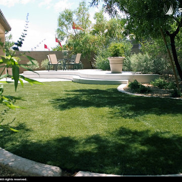 Backyard Landscapes with Artificial Grass