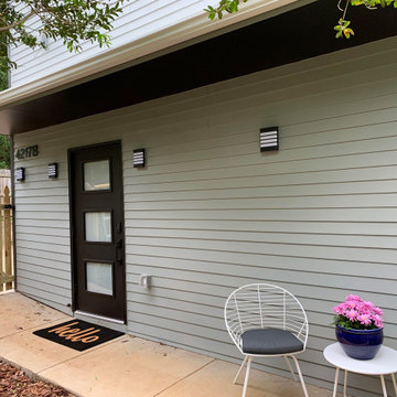 Garage Converted to Two-Story Accessory Dwelling Unit