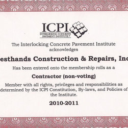 Awards & Certificates - Landscaping Stones And Pavers