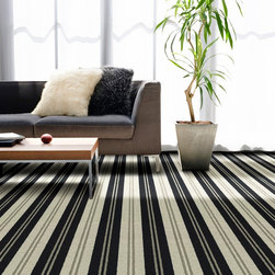 Modern living room with Wall Street wool carpet by JMish Mills! - Products