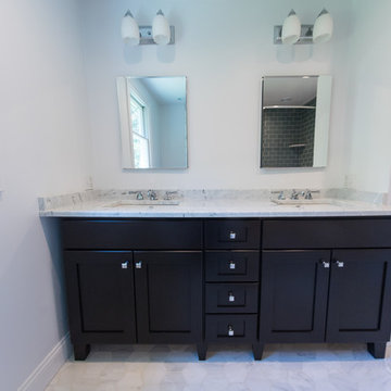 Modern bathroom remodel