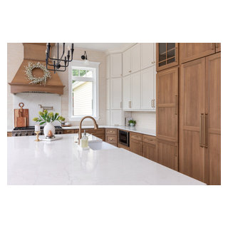 Siler City Home - Farmhouse - Kitchen - Raleigh - by Ida Hernandez