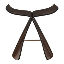 Y Stool in Wenge - Bar Stools And Counter Stools