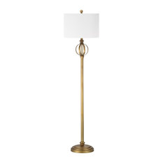 gold tone floor lamps