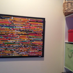 What to do with Old Pencils? - Kids Decor