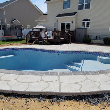 Swimming Pool Build in Leonardtown, MD - NM - Wise Pool & Spa