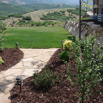 Residential Walkway of Flagstone in Draper, Utah