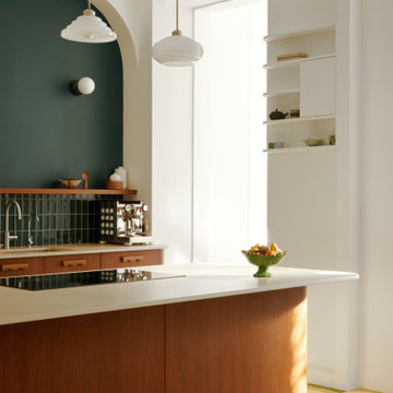 Verdi - Rénovation d'une cuisine dans un appartement haussmanien à Marseille