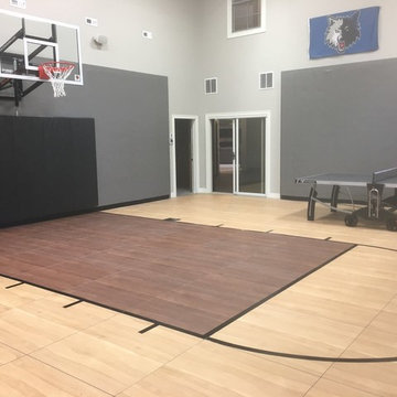 Edina, MN - Indoor Court with Cornilleau Ping Pong Table