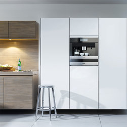 Miele Coffe Machine with Miele Warming Drawer - Major Kitchen Appliances