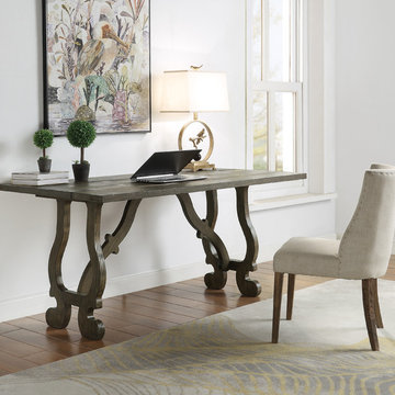 Orchard Park Fold Out Console, Orchard Brown
