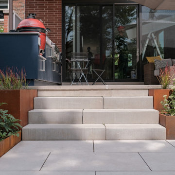 Sherwood Park - Corten Steel Contemporary