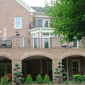 New Masonry Decking, Custom Lighting and Railings
