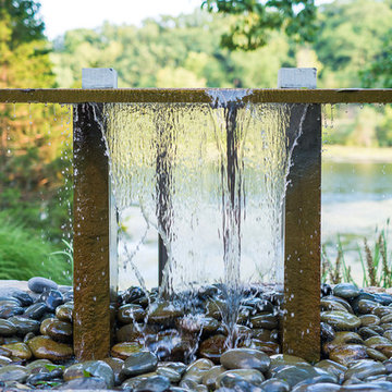 Zen Modern River Overlook