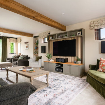 Country Home Living Room Transformation