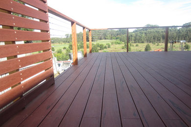 This is an example of a traditional deck in Newcastle - Maitland.
