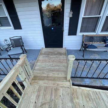 Custom Wheelchair Accessible Ramp | Decking