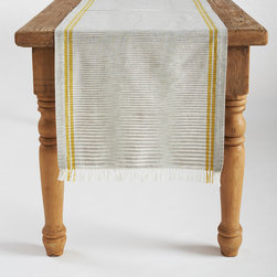 Drifting Stripe Table Runner - Table Runners