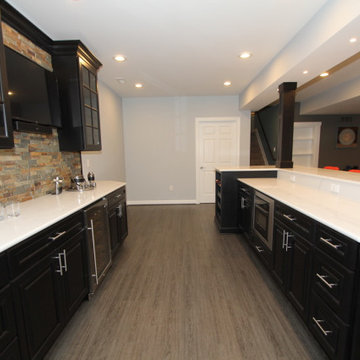 Reisterstown Stone Facade Basement