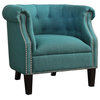 Ansley Accent Chair, Teal