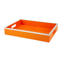 orange accents