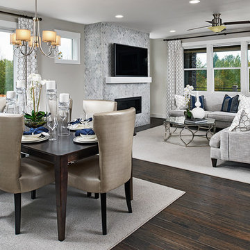 Lincoln model home in Washington