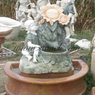 Marble fountain