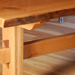Live Edge Dining Tables with Trestle Base - Dining Tables