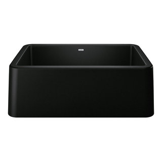 Blanco 4017 Ikon 30" SILGRANIT Farmhouse Apron Front Single Bowl ...