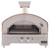 Outdoor Portable Propane Gas Pizza Oven, Red