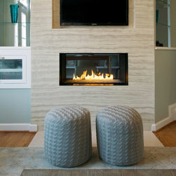 Spark Direct Vent Vu Thru 3ft Model 91 - Indoor Fireplaces
