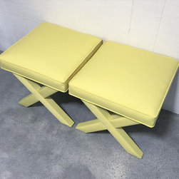Custom X Benches - Footstools And Ottomans