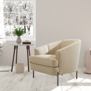 Chic Home Astoria Club Chair, Beige