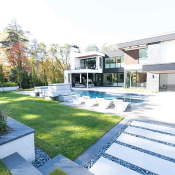 Modern Hillside Oasis