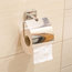 Kapitan Quattro Toilet Roll Holder With Cover Stainless Steel 18/10