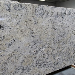 White Ice Granite Slab (Polished) - Kitchen Countertops