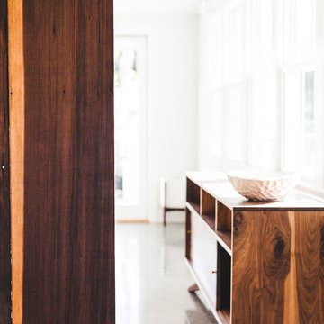 The Mid Century Record Storage Console