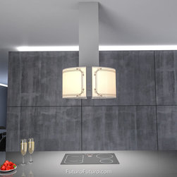 27&Prime; Murano Empire LED Island Range Hood - Range Hoods And Vents