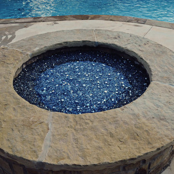 Custom Pool & Waterfall with Grotto.