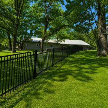 Black Ornamental Fence