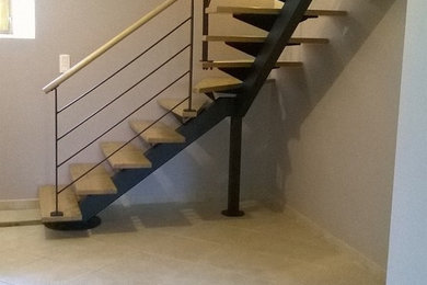Escaliers métalliques Fabrication Française - Gamme ORTHON