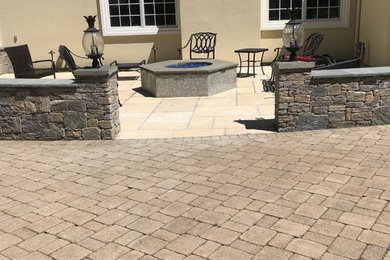 Example of a southwest patio design in New York