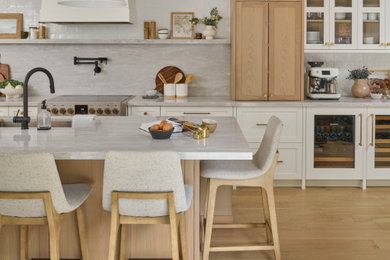 Transitional kitchen photo in Toronto